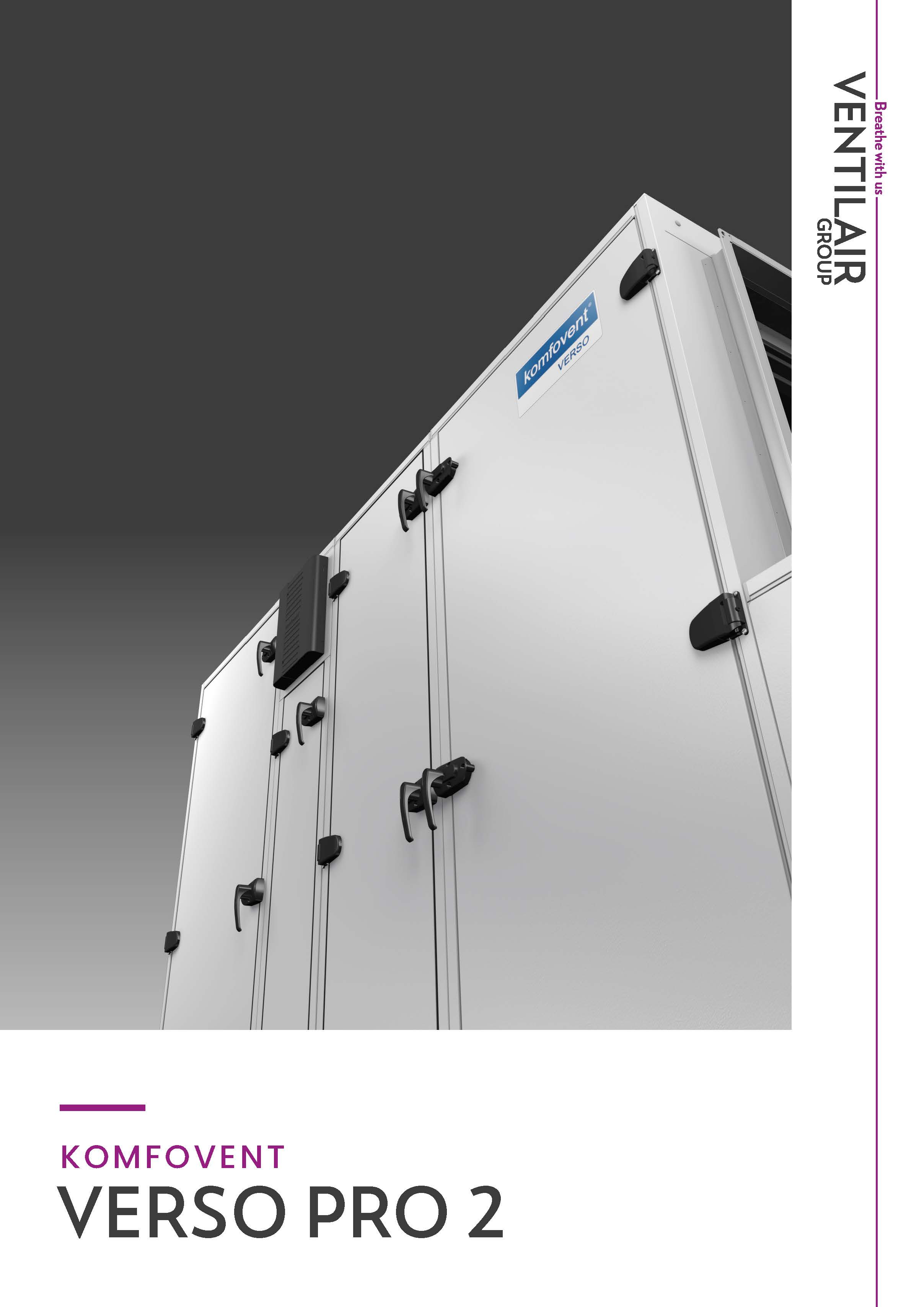 Ventilair Group - Verso Pro 2 brochure